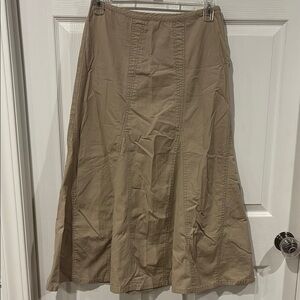 NWOT! Sonoma Women's A-Line Skirt in Tan